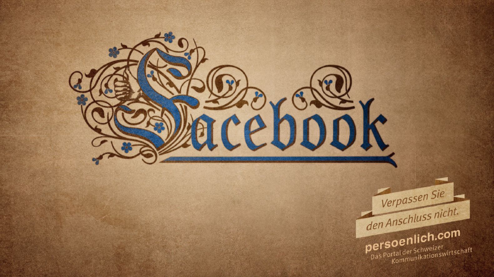 Werbung des Magazins persönlich